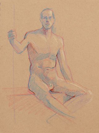 drawing of a person