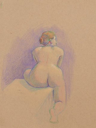 drawing of a person