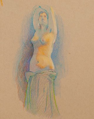 drawing of a person