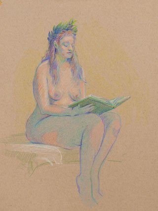 drawing of a person