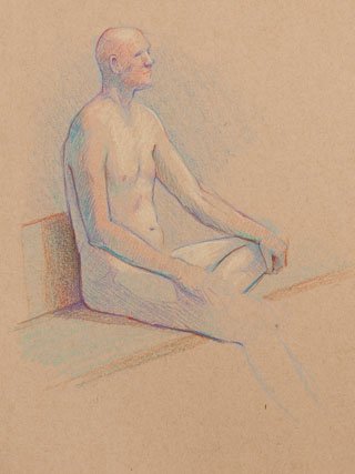 drawing of a person