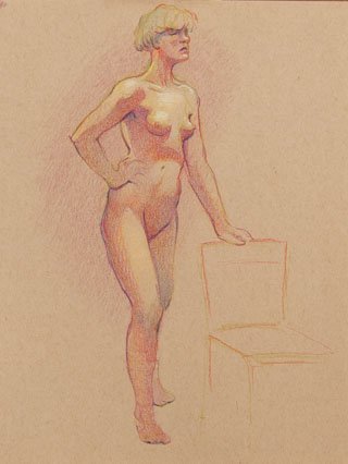 drawing of a person