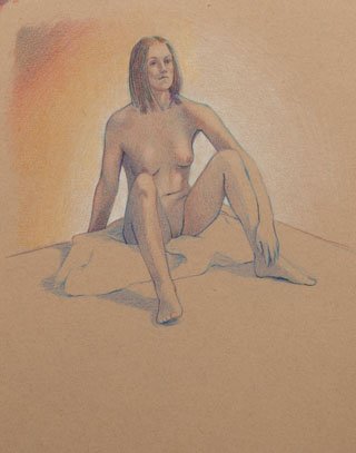 drawing of a person