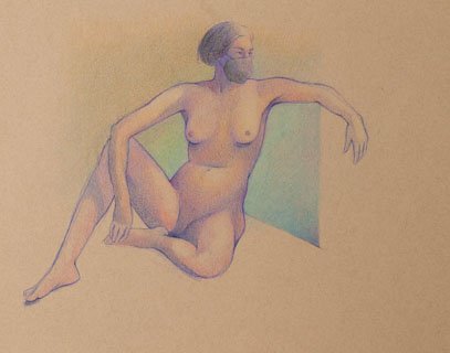 drawing of a person