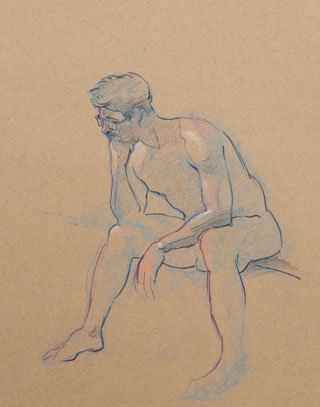 drawing of a person