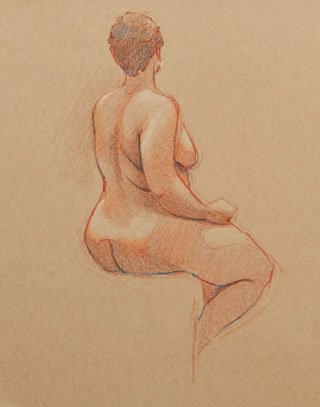 drawing of a person