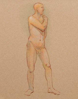 drawing of a person