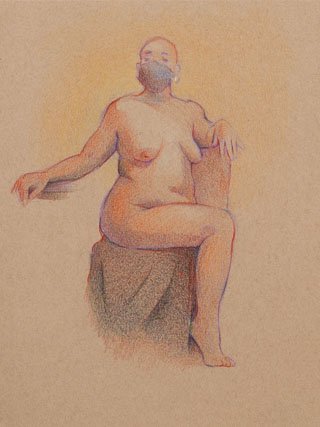 drawing of a person