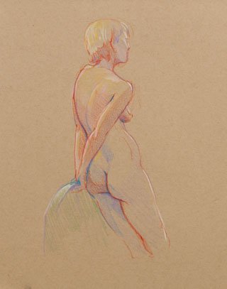drawing of a person