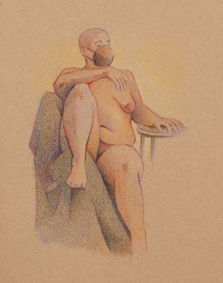 drawing of a person
