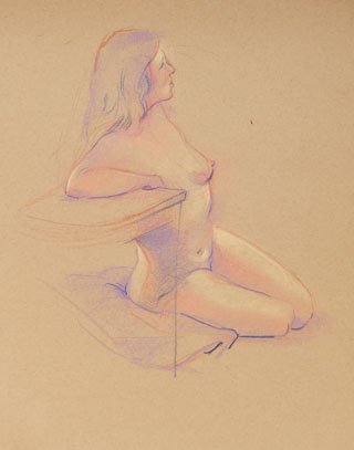 drawing of a person