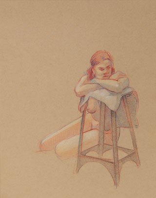 drawing of a person