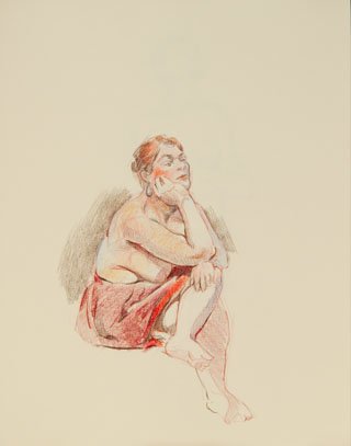drawing of a person