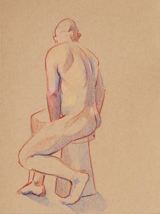 drawing of a person
