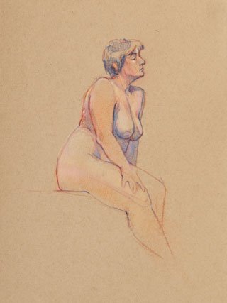 drawing of a person