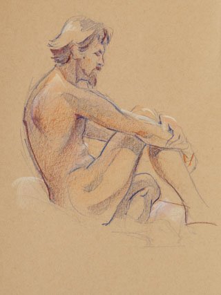 drawing of a person