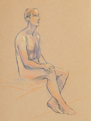 drawing of a person
