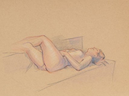 drawing of a person