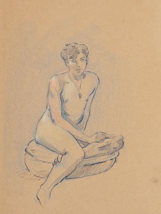 drawing of a person