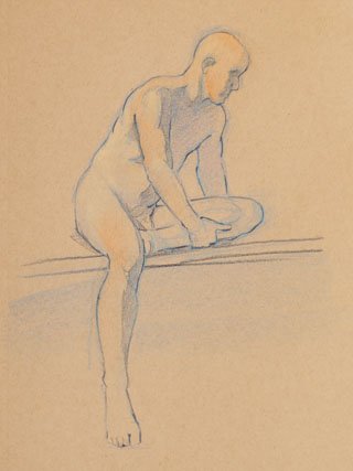 drawing of a person