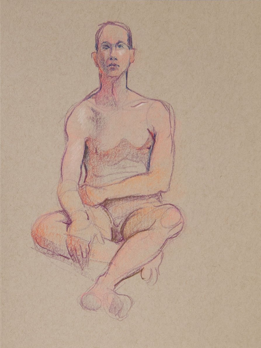 drawing of a person