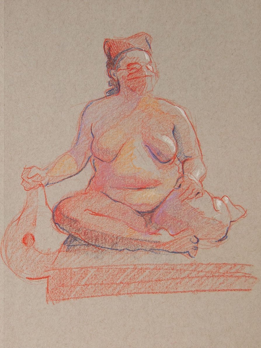 drawing of a person
