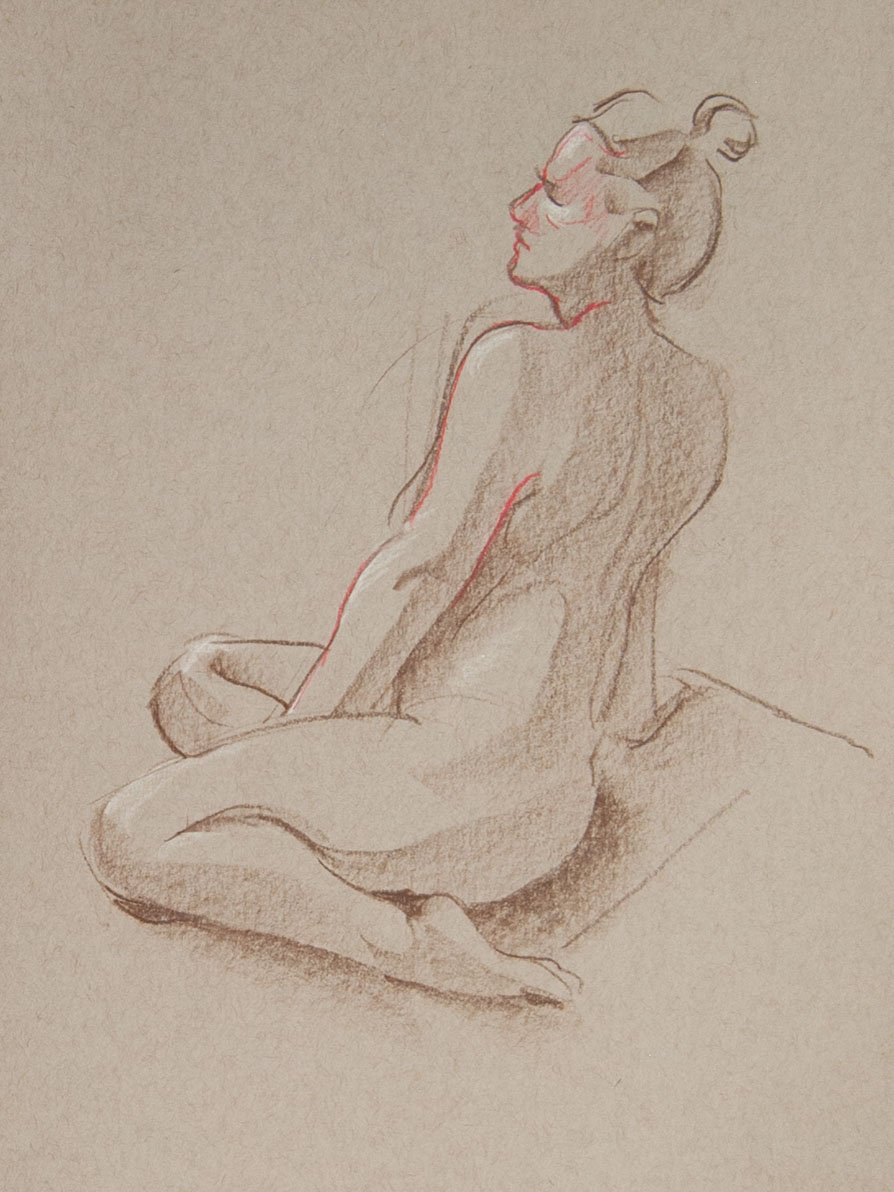 drawing of a person