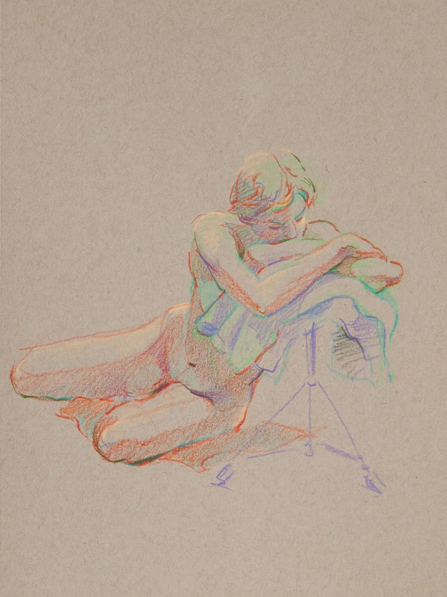 drawing of a person