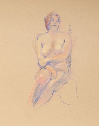 drawing of a person