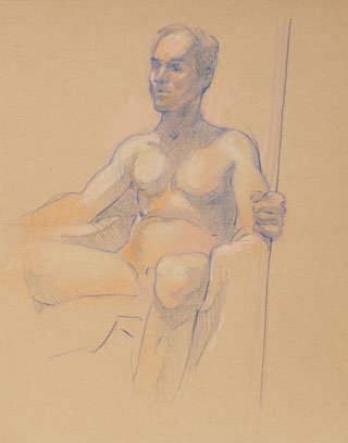 drawing of a person