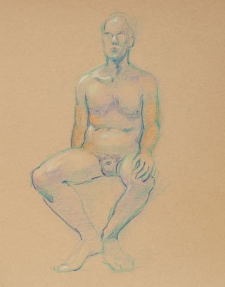 drawing of a person