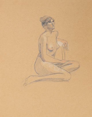 drawing of a person