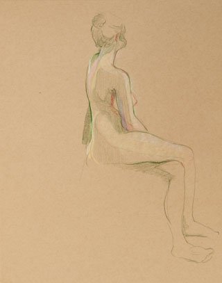 drawing of a person