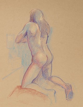 drawing of a person