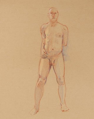 drawing of a person
