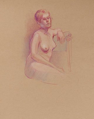 drawing of a person