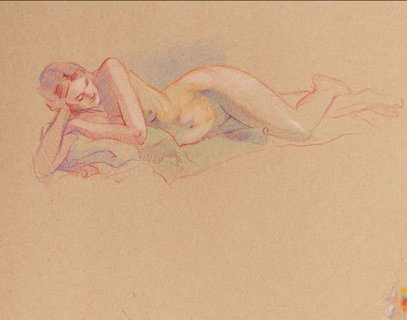 drawing of a person