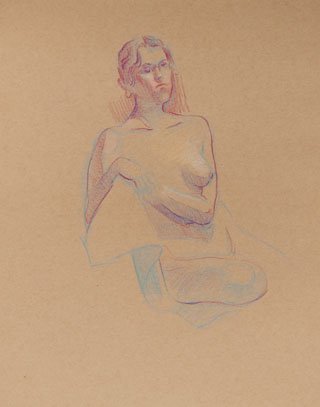 drawing of a person