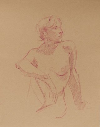 drawing of a person